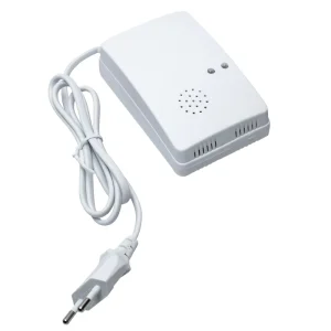 Wall-Mounted Combustible Gas Leak Detector PC Gas Detection Alarm for Kitchen Hotel Natural Gas