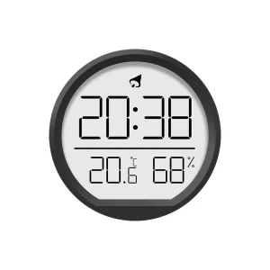 Wall-Mounted Digital Temperature, Humidity, and Alarm Clock