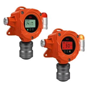 Wall-Mounted Fixed Gas Detector for Combustible or Toxic Gas Leak Monitoring