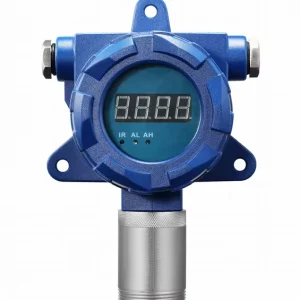 Wall-Mounted Industrial Hydrogen H2 Gas Detector and Analyzer for Battery Rooms