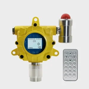 Wall-Mounted Multi-Gas Detector and Alarm for O3, H2S, NH3, SO2, Cl2, H2, and LEL