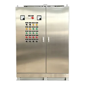 Wall-Mounted Steel Power Distribution Panel with Overload Protection
