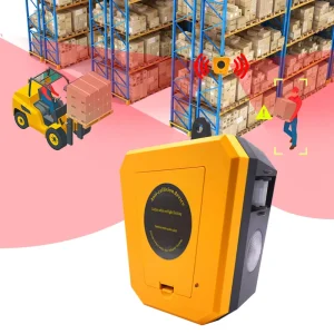 Warehouse Rack Blind Spot Corner Alarm with Infrared Sensors, Sound and Light, and Shelf Collision Avoidance