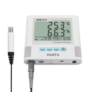 Warehouse Temperature, Humidity, and Carbon Dioxide Online Monitoring System with Sound, Light, and SMS Alarms