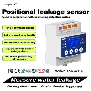 Water Leak Alarm Controller for Leak Sensing Rope and Server Flood Monitoring
