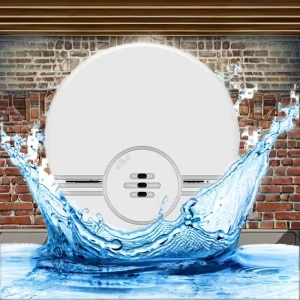 Water Leak Alarm Sensor Flood Detector High Sensitivity Water Leakage Alarm Overflow Alert for Home Kitchen Basement Protection