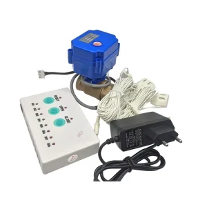 Water Leak Alarm System with Electrical Leak Detector