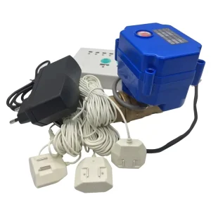 Water Leak Alarm System with Leak Sensor and Valve