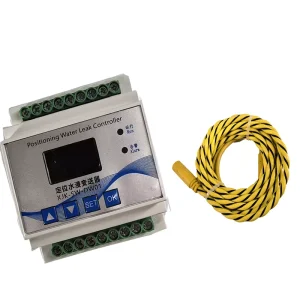 Water Leak Detection Cable with Audible Visual Alarm Accurate Leak Point Location DC 10 30V Fast Response (1 5s)