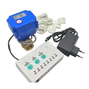 Water Leak Detection Shut-Off Valve Alarm System