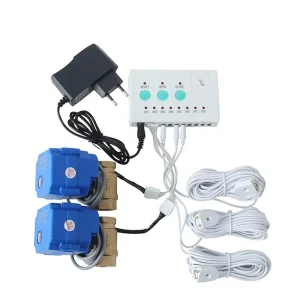 Water Leak Detector Alarm System with Brass Smart Valve DN15 for Overflow Detection