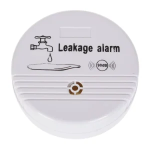 Water Leak Detector Alarm with 90dB Voice Alert, Wireless Sensor for Home, Kitchen, and Toilet