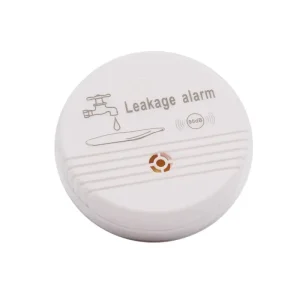 Water Leak Detector Alarm with 90dB Voice Alert, Wireless Water Leakage Sensor