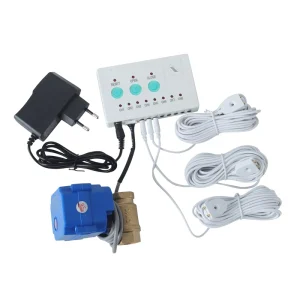 Water Leak Detector with Automatic Shut-Off Valve DN15 1/2 Inch and 6 m Water Sensor