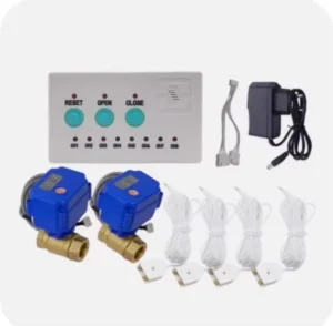 Water Leak Detector with Control Valve and Detection Alarm System Ball Structure