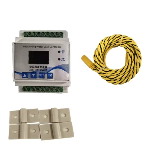 Water Leak Positioning Detector XJK-SW-DW01 RS485 Modbus Audible Visual Alarm Floor Mounted Safety Controller 1-5s