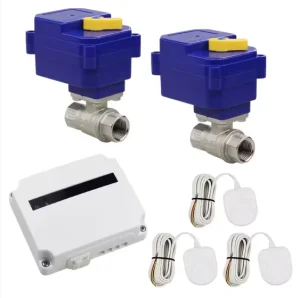 Water Leak Protection System With Auto Shutoff Valve & Alarm Indoor Pipeline Safety For Home & Apartment OEM Custom Supported