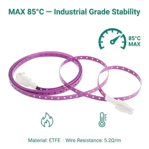 Water Leak Sensor With App Control and Sensing Cable for Under-Sink and Water Heater Use