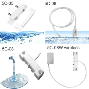 Water Leak Sensor and 120dB Flood Alarm with WiFi and APP Alerts for Home