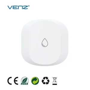 Water Leak Sensor and Overflow Detector with Real-Time Alarm IP67 Waterproof Housing