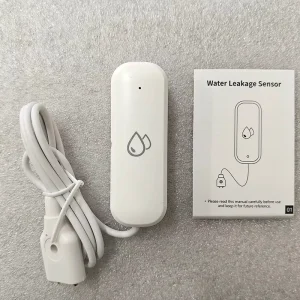 Water Leakage Alarm Water Leak Sensor Detector Flood Alert Overflow Security Alarm Battery Powered Low Consumption