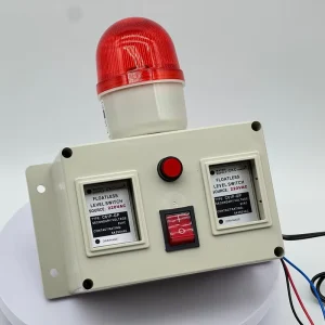 Water Level Alarm with High-Low Alerts, Overflow and Leak Detection, Mute Function and High Accuracy