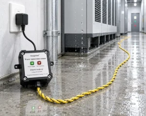 Water Pipe and Groundwater Leak Detection Alarm with Water Immersion Sensor IP68 Waterproof