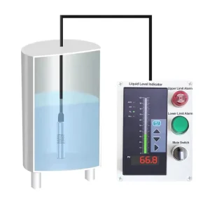 Water Pump Fully Automatic Display Alarm Non Tower Water Supply Controller 220V Liquid Level Sensor Transmitter Indicator