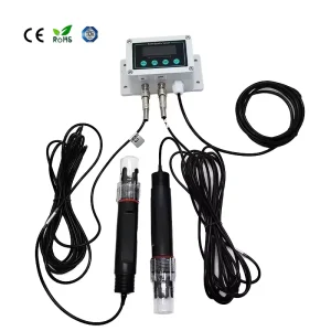 Water Quality Sensor With Screen to Measure PH ORP and Temperature Simultaneously for Aquaculture
