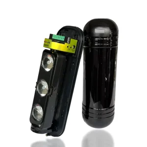 Waterproof 3-Beam Infrared Detector 50-250m Working Distance Alarm System