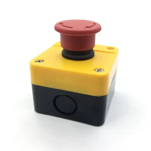 Waterproof Emergency Stop Switch Push Button Switch Control Box NO NC Red Mushroom Emergency Stop Push Button Switch