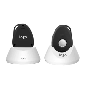 Waterproof Fall Detection Pendant Smart SOS Panic Button for Elderly One Touch Emergency Alert with Auto Fall Sensor