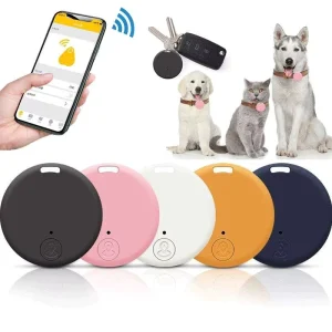 Waterproof IP67 GPS Tracker Bluetooth 5.0 for Wallets, Keys, Kids and Pets, iOS and Android Compatible