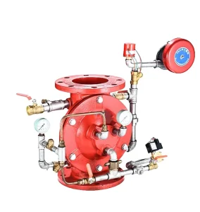 Wet type Flanged Adjustable Alarm Ductile Iron Flexible High Pressure Durable Wet Alarm Flanged Deluge Valve Pre action Fire