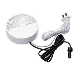 White Household Flammable Gas Alarm High Accuracy Siren ABS Housing