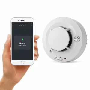 Whole Home Interconnected Smoke Alarms Smoke Alarm OEM ODM Service Photoelectric and Electrochemical Sensor