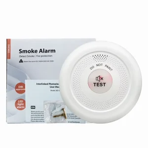 Wholesales Home Alarm Fire 10 YEARS Smoke Detector En 14604 Smoke Fire Alarm System