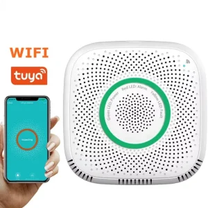 Wi-Fi Smart Gas Sensor Home Gas Leak Detector Combustible Gas Alarm for Natural Gas Safety