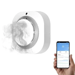 WiFI Rookmelder Smoke Alarm En14604 Photoelectric Smoke Detector Alarm FCC UL217 Certificate Tuya Wifi Smart Rauchmelder