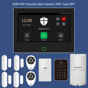WiFi 4G Alarm System for Home Security 24/7 Monitoring Works with Google Assistant and Alexa Wireless Alarm System