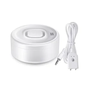 WiFi ABS Water Leak Detector with Tuya App and 10 m Detection Range