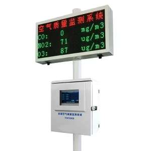 WiFi Air Quality Monitoring System for PM2.5 PM10 CO CO2 SO2 NO2 O3 and TVOC