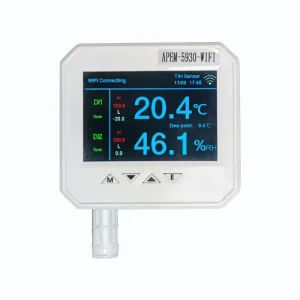 WiFi Connected Temperature Humidity Logger with Alarm Function