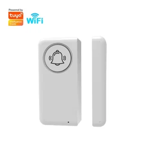 WiFi Door Sensor With Alarm Window Detector Home Security Contact Sensor Compatible With Alexa and Google
