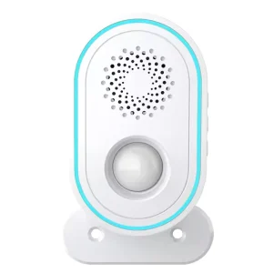 WiFi Doorbell with PIR Motion Sensor and Anti-Theft Alarm for Shops