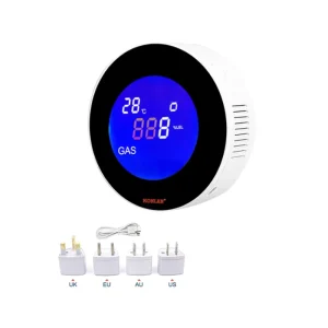 WiFi Gas Detector with App Control Combustible Natural Gas Leakage Alarm Sensor