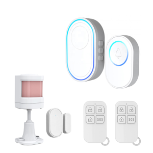 WiFi Home Alarm System Wireless 433MHz Security Burglar Door and Window Sensor Motion Detector