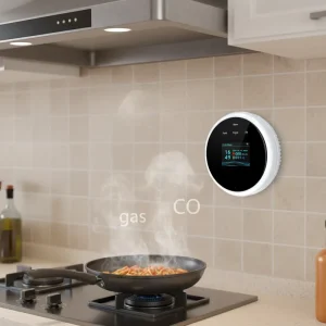 WiFi Home Kitchen Gas Leak and Smoke Detector Alarm