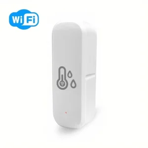 WiFi Indoor Hygrometer and Thermometer with Temperature and Humidity Sensor and Voice Alarm