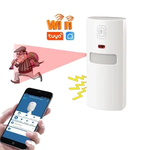 WiFi Indoor PIR Motion Sensor and Anti-Theft Alarm